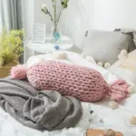 Mekana i debela pletena jastučica